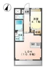 Affino due 1LDKの間取り