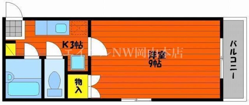 間取図 エスポアール大元