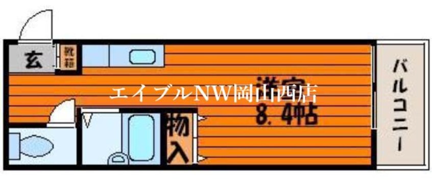 間取図 平和地所ビル