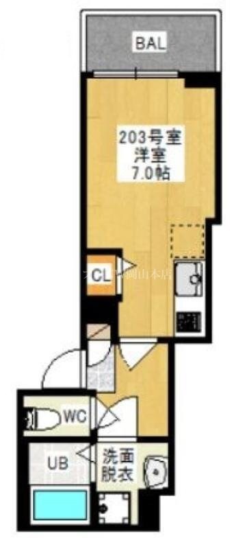 間取図 REGALEST 津島笹が瀬