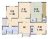 福富西小原様貸家 4DKの間取り