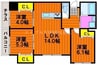 ベンハウス伊福町 3LDKの間取り