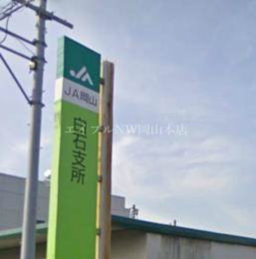 ＪＡ岡山西庄支店(銀行)まで919m エルメゾン撫川