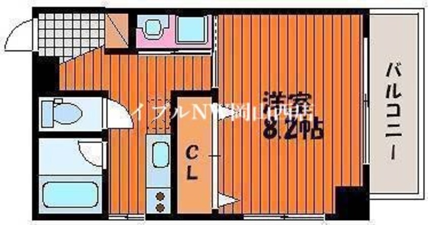 間取図 スタシオン電車みち