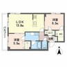 そよかぜⅡ 2LDKの間取り