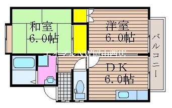 間取図 ウィンズ下中野A棟