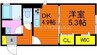 D-room　Luxury　1ｓｔ 1DKの間取り