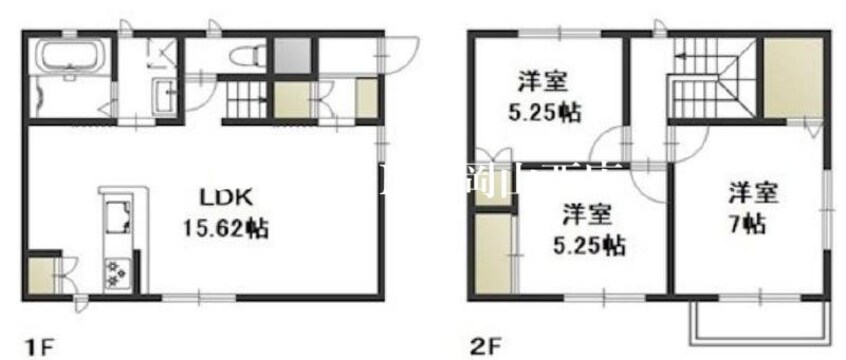 間取図 アレーズ津島　B