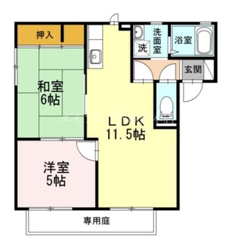 間取図 メゾン・セティⅠ棟