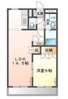 フェアリー壱の口Ｃ 1LDKの間取り