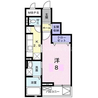 間取図 マリーアンジュ