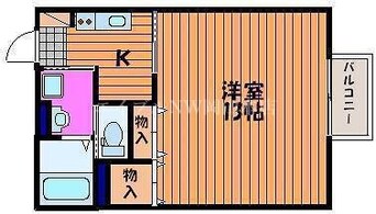 間取図 ドムスフローラ　Ｂ棟