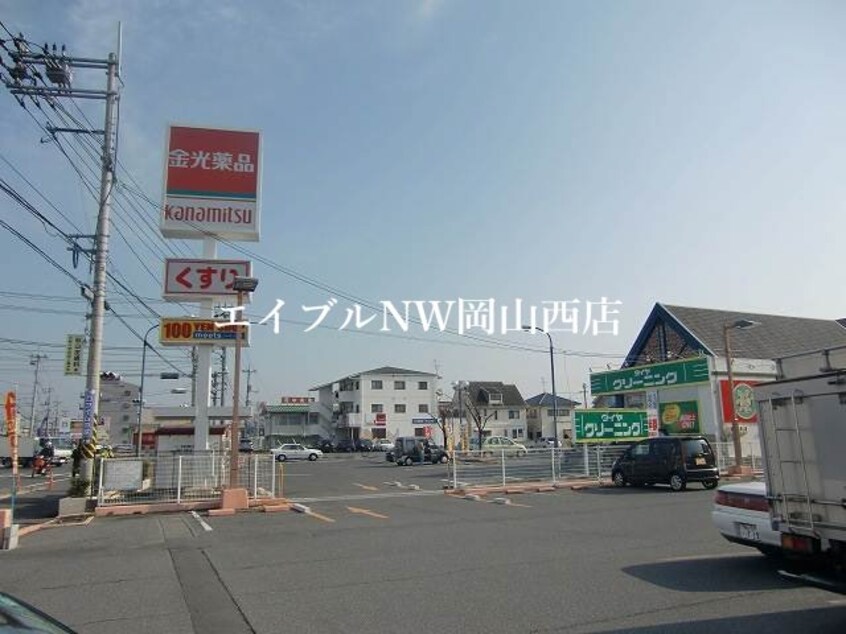 金光薬品（株） 庭瀬店(ドラッグストア)まで321m アーデン平野