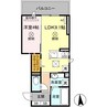 D-ROOM大元駅前 1LDKの間取り