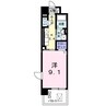 レジデンス西川 1Kの間取り