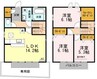 フェリスコート　Ａ棟 3LDKの間取り