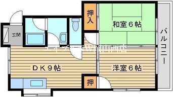 間取図 コーポアイランド