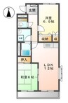 ティーワイケイ 2LDKの間取り