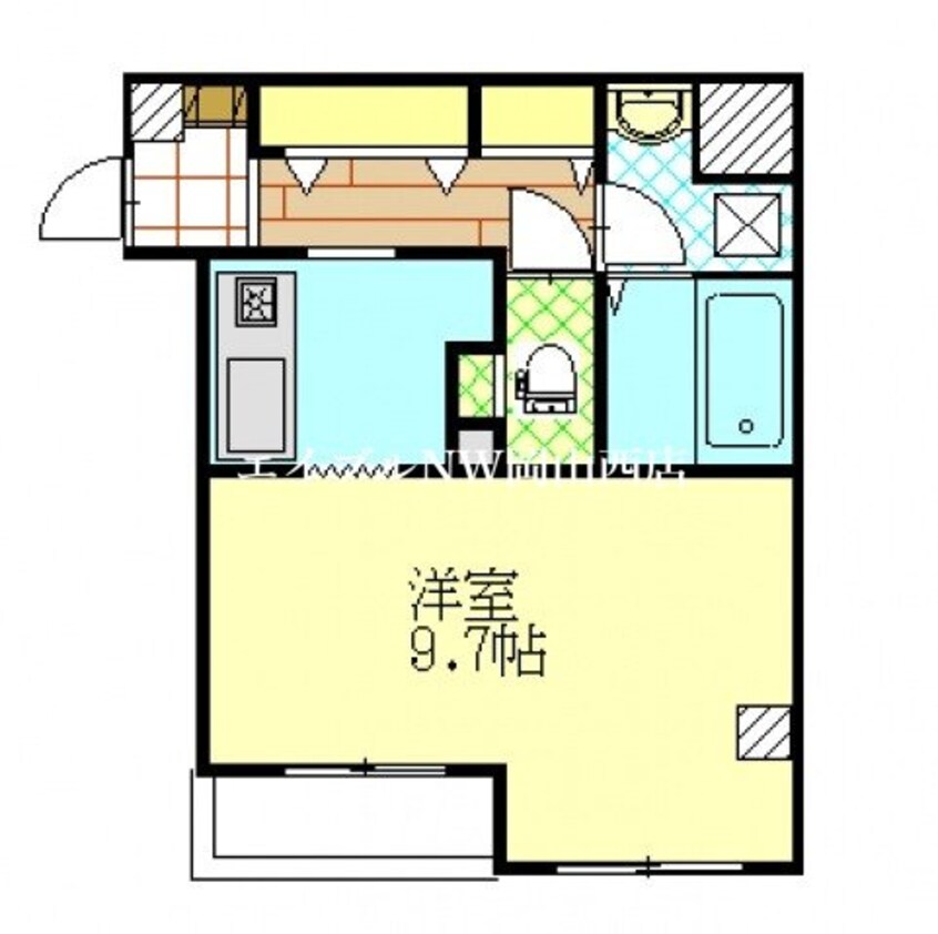 間取図 エディフィシオ横内