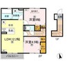 マーメゾン新福 2LDKの間取り