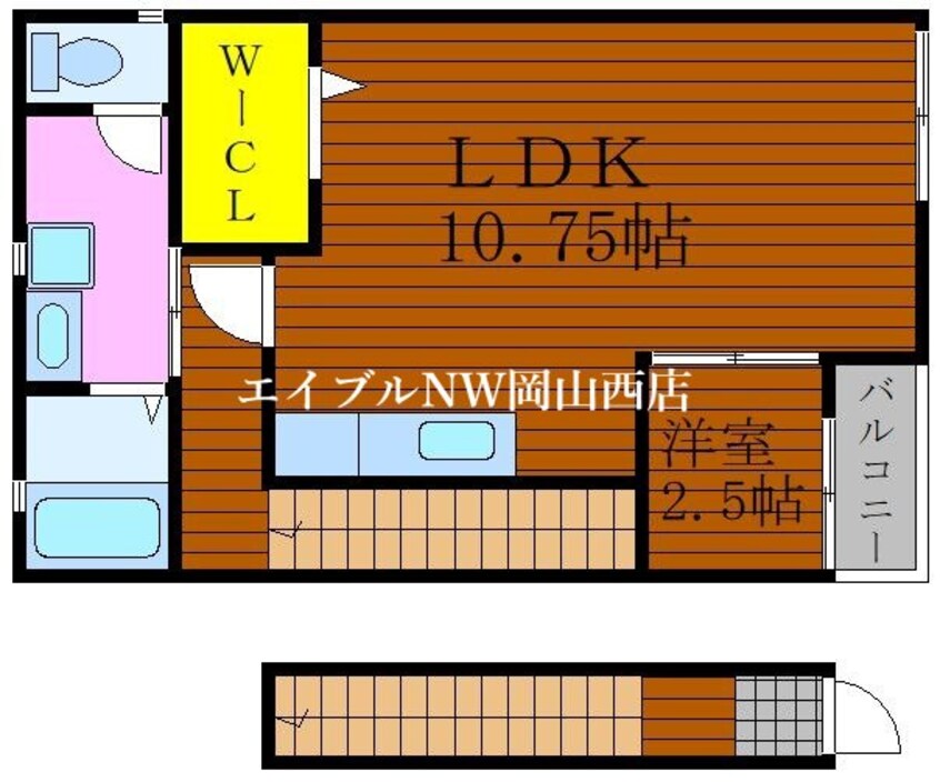 間取図 ボア・ラヴィーヌ　Ｅ棟