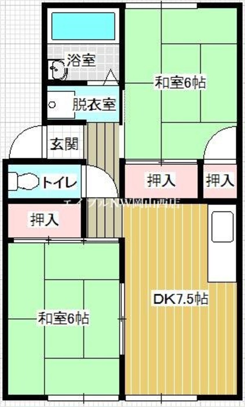 間取図 ファミール矢吹B棟