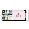 リョーアイ 1Kの間取り