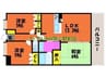 アルファステイツ清心 2LDK+Sの間取り