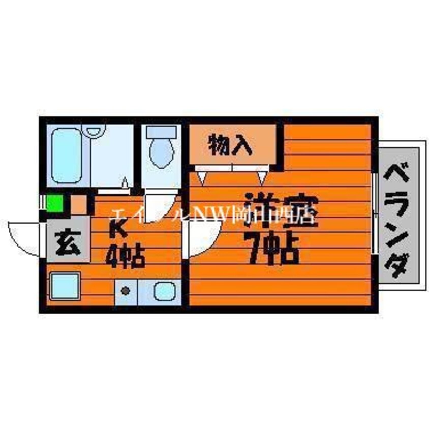 間取図 ハッピー下中野