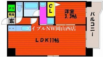 間取図 ピュア京橋