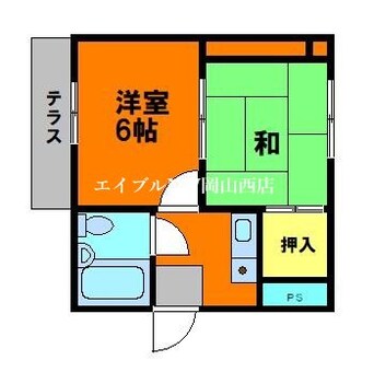 間取図 アルフィーネ天瀬