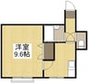 ExcelCourt南方 1Kの間取り