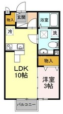 モナリエⅡの間取図