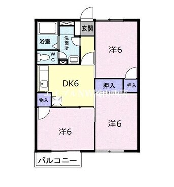 間取図 ニューエルディム藤