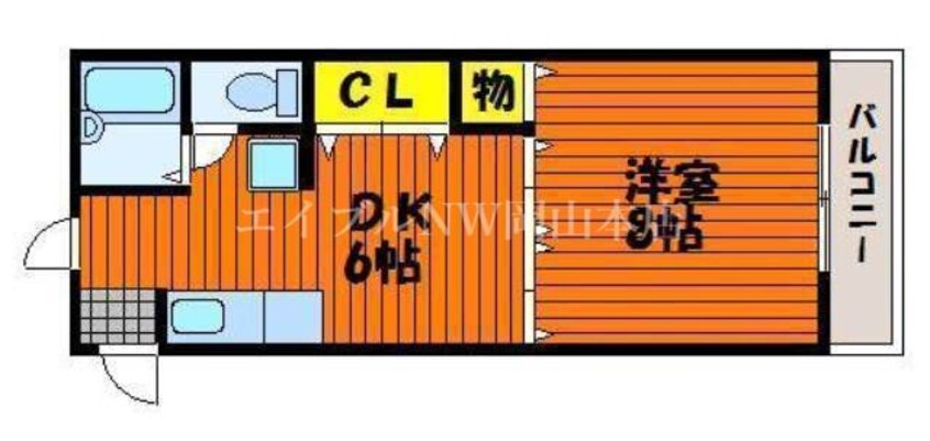 間取図 アーバンハウス東島田