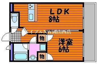 間取図 ワイズ大元南