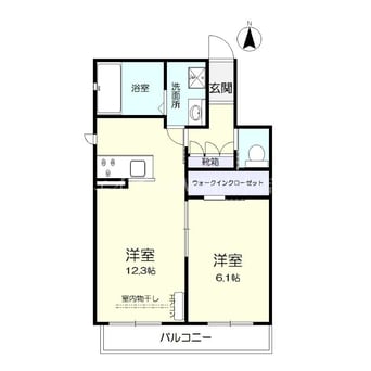 間取図 アンシャンテ
