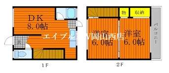 間取図 奥田タウンハウス