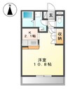 アストラディープ 1Kの間取り