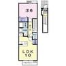 コンフォート　２１ 1LDKの間取り