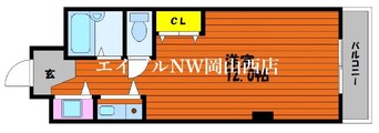 間取図 ホーメストハイツ蕃山町