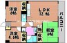 ロビニエ豊成 3LDKの間取り