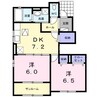リアン　３ 2DKの間取り