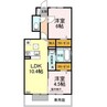 アーク 2LDKの間取り