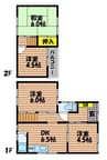 新保戸建 3DKの間取り