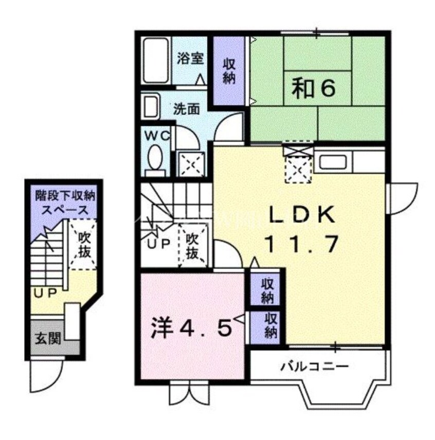間取図 ムーンライト
