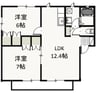 I.Mパルク　Ａ 2LDKの間取り