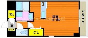 間取図 ウイング21中山下Ⅱ