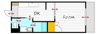 間取図 五月マンションメーベ