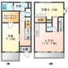 グレイスサンハイムⅡ 2LDKの間取り